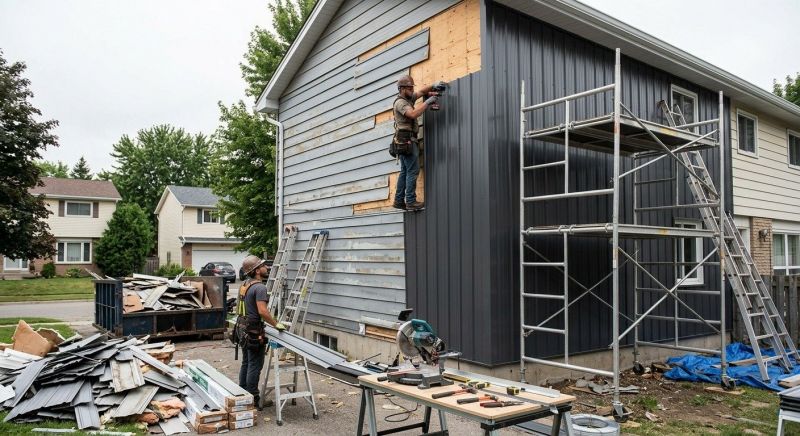 Aluminium Siding Installation in Canton, MI
