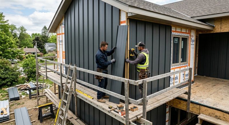Aluminium Siding Installation in Chelsea, MI