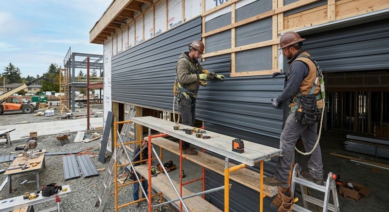 Aluminium Siding Installation in New Boston, MI