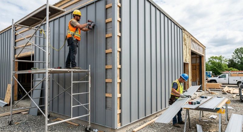 Aluminium Siding Installation in Newport, MI