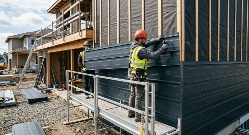 Aluminium Siding Installation in Newport, MI