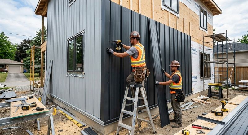 Aluminium Siding Installation in Wyandotte, MI