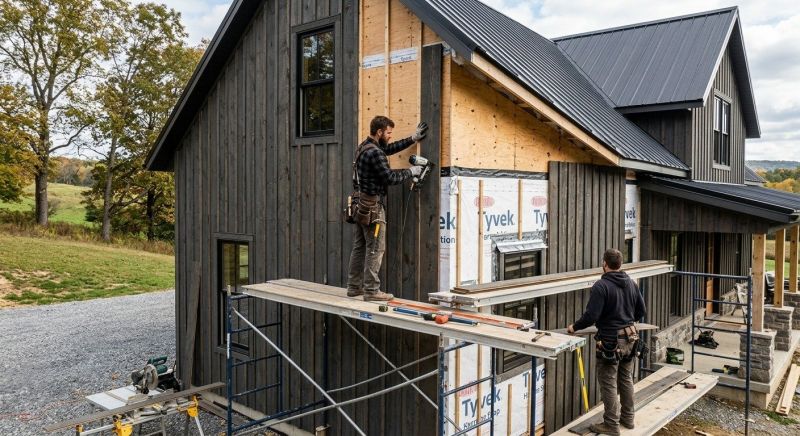 Barn Siding Installation in Saline, MI
