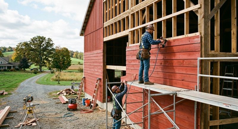 Barn Siding Replacement in Redford, MI