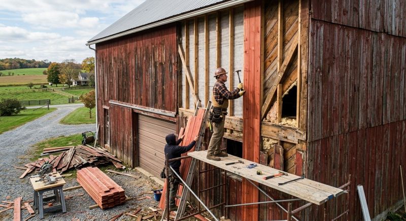 Barn Siding Replacement in Westland, MI