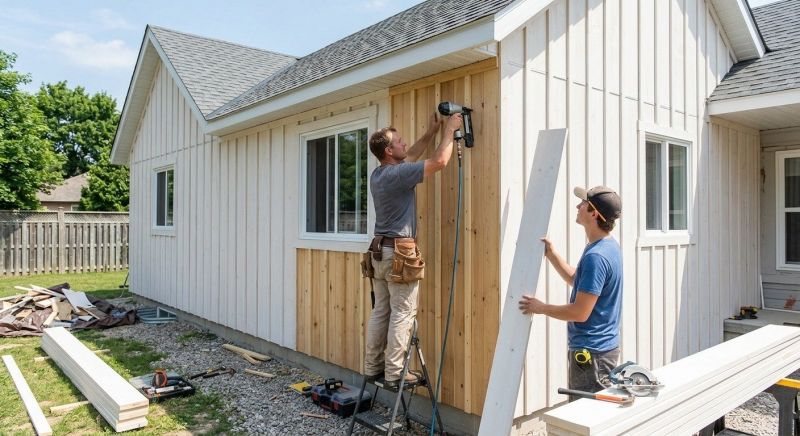 Batten Siding Installation in Brighton, MI