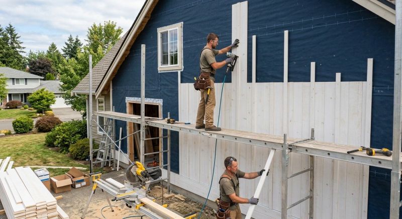Batten Siding Installation in Dearborn, MI