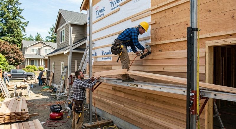 Batten Siding Installation in Walled Lake, MI