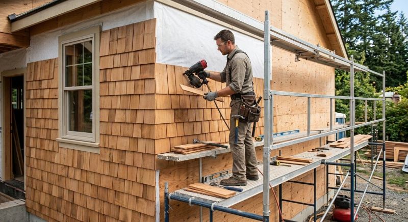 Cedar Siding Installation in Brighton, MI