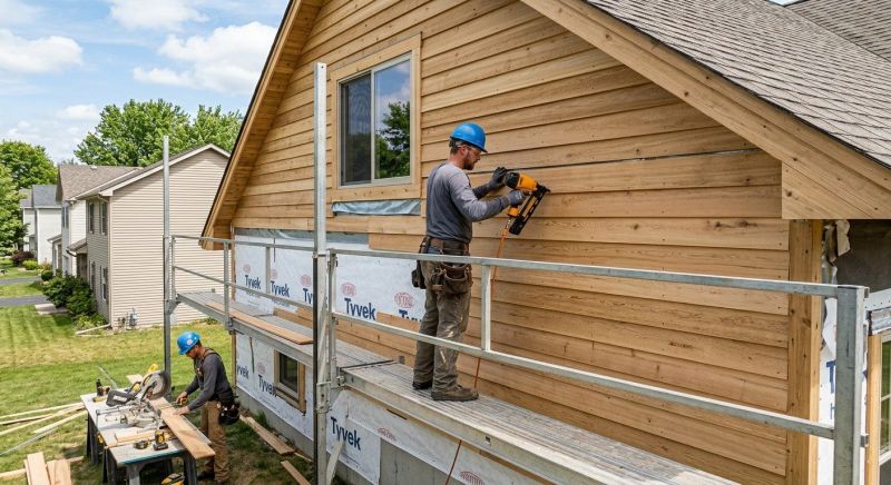 Cedar Siding Installation in Plymouth, MI
