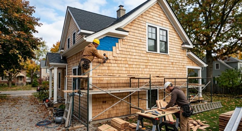Cedar Siding Installation in Romulus, MI