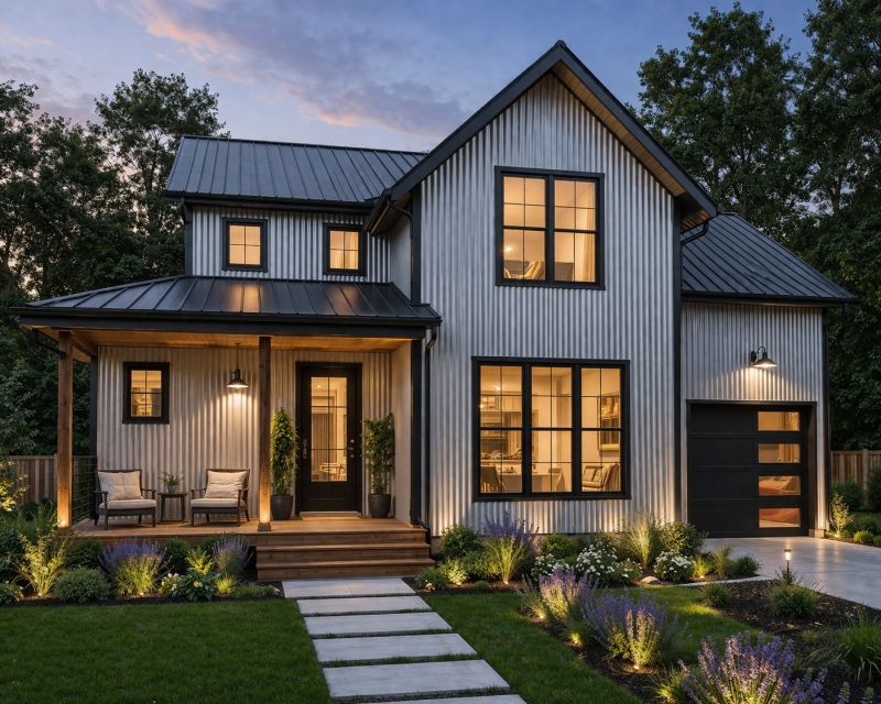 Corrugated Siding Installation in Washtenaw County, MI