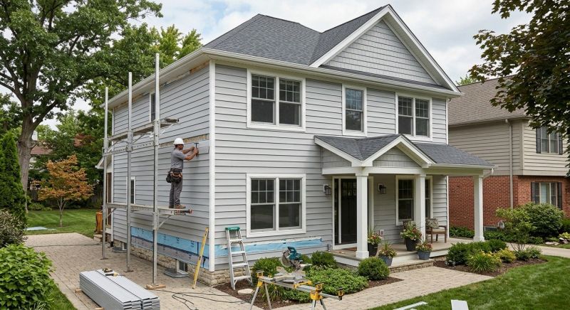 Damaged Siding Replacement in Washtenaw County, MI