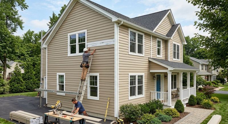 Dutch Lap Siding Installation in Washtenaw County, MI