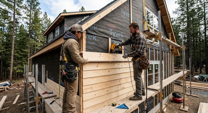 Hardwood Siding Installation in Carleton, MI