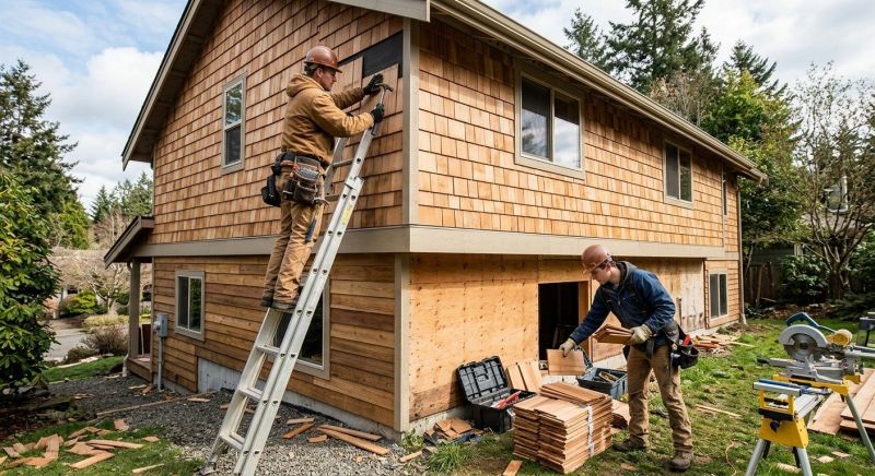 Hardwood Siding Installation in Plymouth, MI