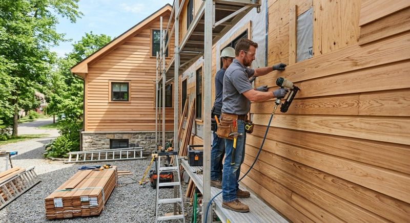 Hardwood Siding Installation in Redford, MI