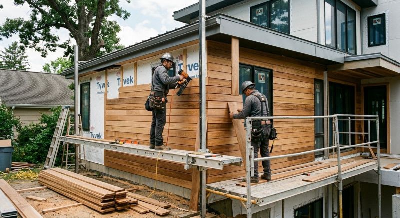Hardwood Siding Installation in Romulus, MI