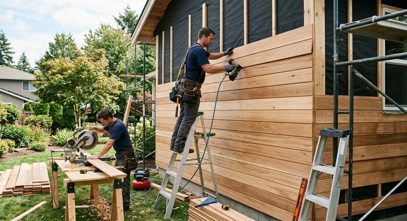 Hardwood Siding Installation in Westland, MI