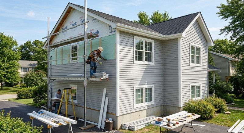 House Siding Installation in Clinton, MI