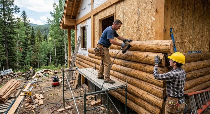 Log Siding Installation in Taylor, MI