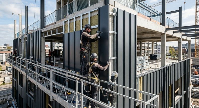 Metal Cladding Installation in Washtenaw County, MI