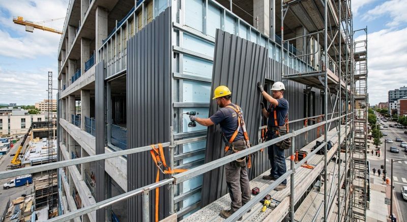 Metal Cladding Installation in Washtenaw County, MI