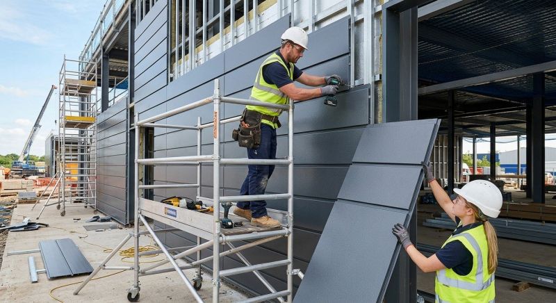 Metal Cladding Installation in Washtenaw County, MI