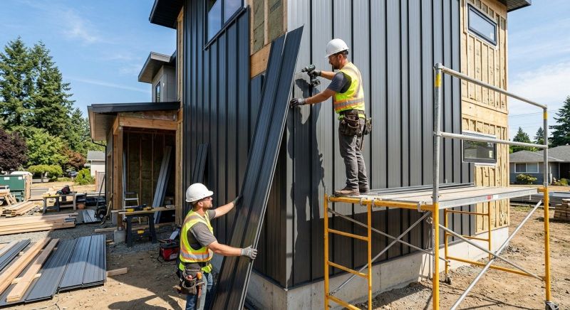Metal Siding Installation in Canton, MI