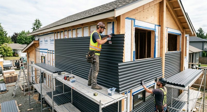 Metal Siding Installation in Carleton, MI