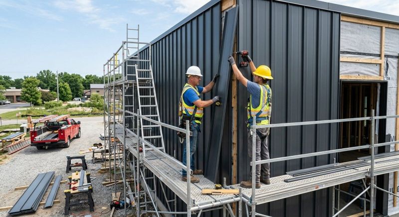 Metal Siding Installation in Wayne, MI