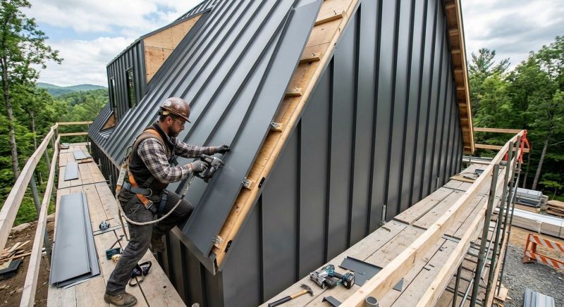 Metal Siding Installation in West Bloomfield, MI