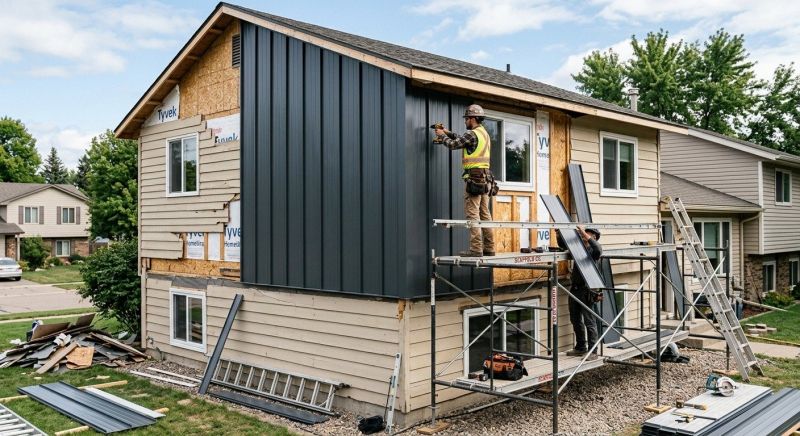 Metal Siding Replacement in Ann Arbor, MI