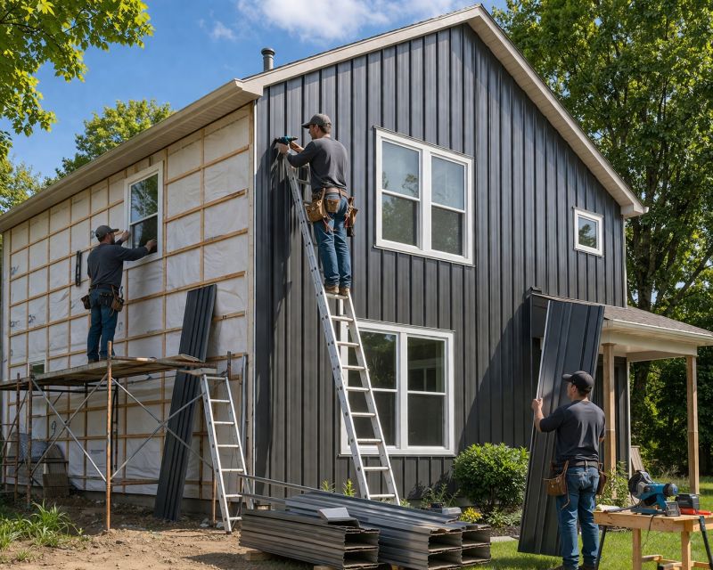Metal Siding Service in Milan, MI