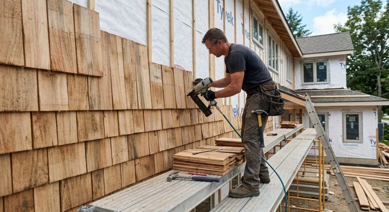 Shake Siding Installation in Grosse Ile, MI