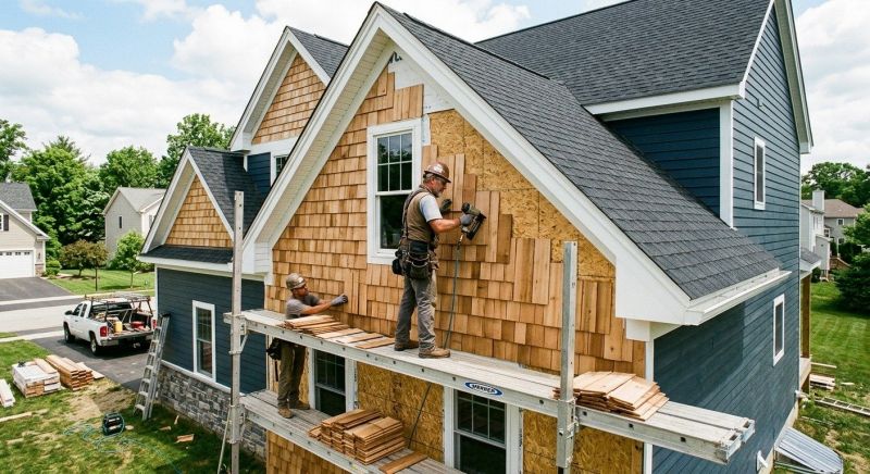 Shake Siding Installation in Saline, MI