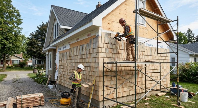 Shake Siding Installation in Southfield, MI