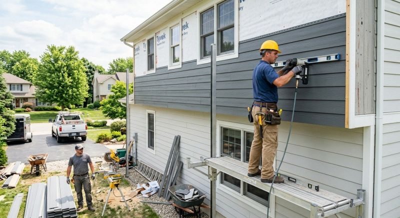 Synthetic Siding Installation in Washtenaw County, MI