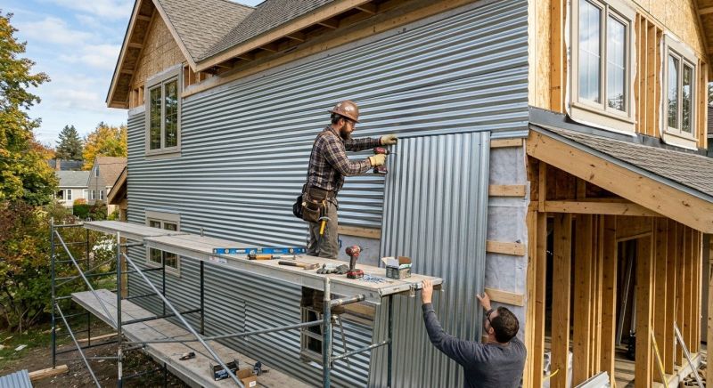 Tin Siding Installation in Washtenaw County, MI