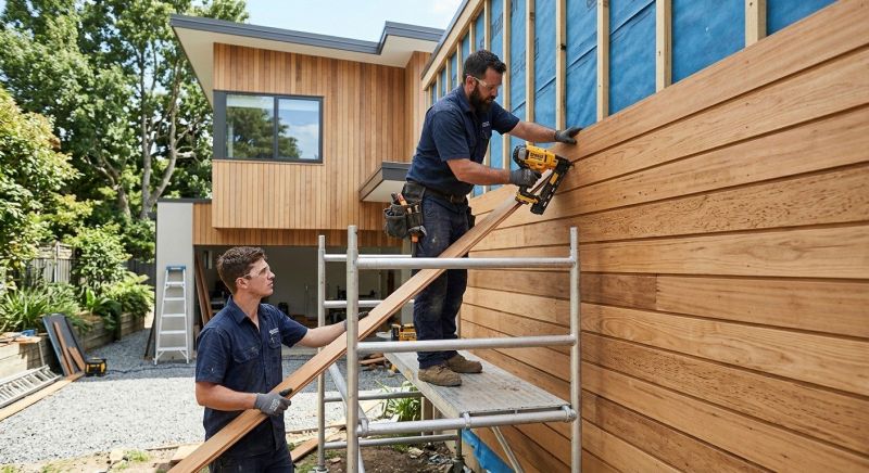 Wood Cladding Installation in Carleton, MI