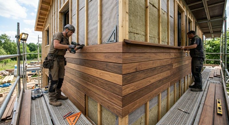 Wood Cladding Installation in Saline, MI