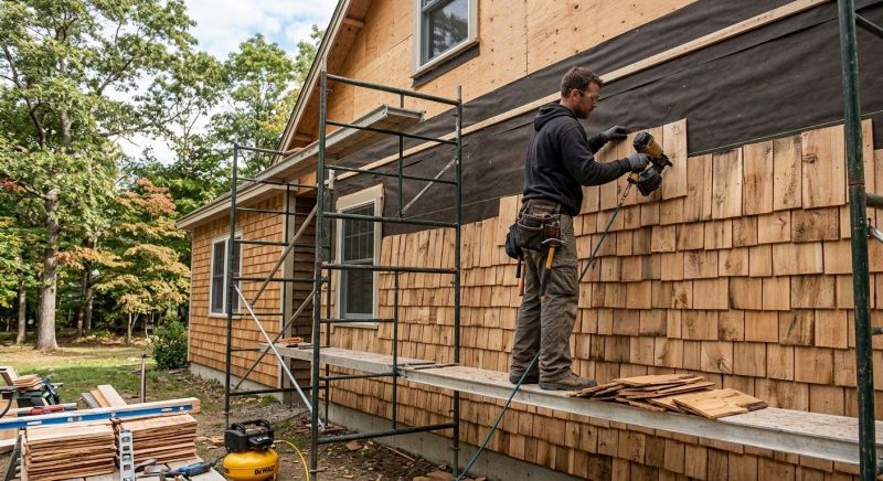 Wood Siding Installation in Canton, MI