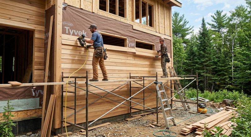Wood Siding Installation in Carleton, MI