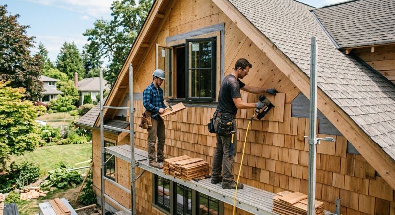 Wood Siding Installation in Wyandotte, MI
