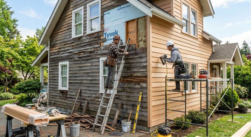 Wood Siding Replacement in Brighton, MI