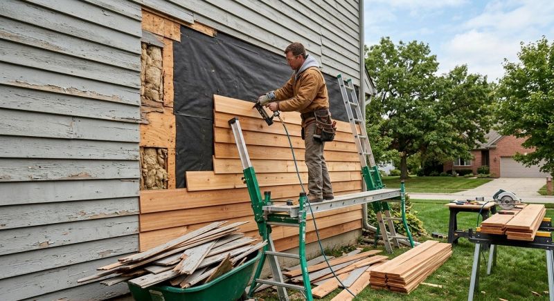 Wood Siding Replacement in Carleton, MI