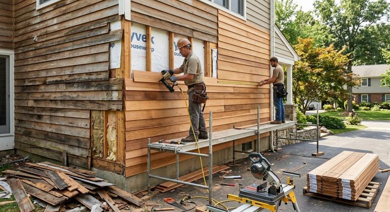 Wood Siding Service in Tecumseh, MI